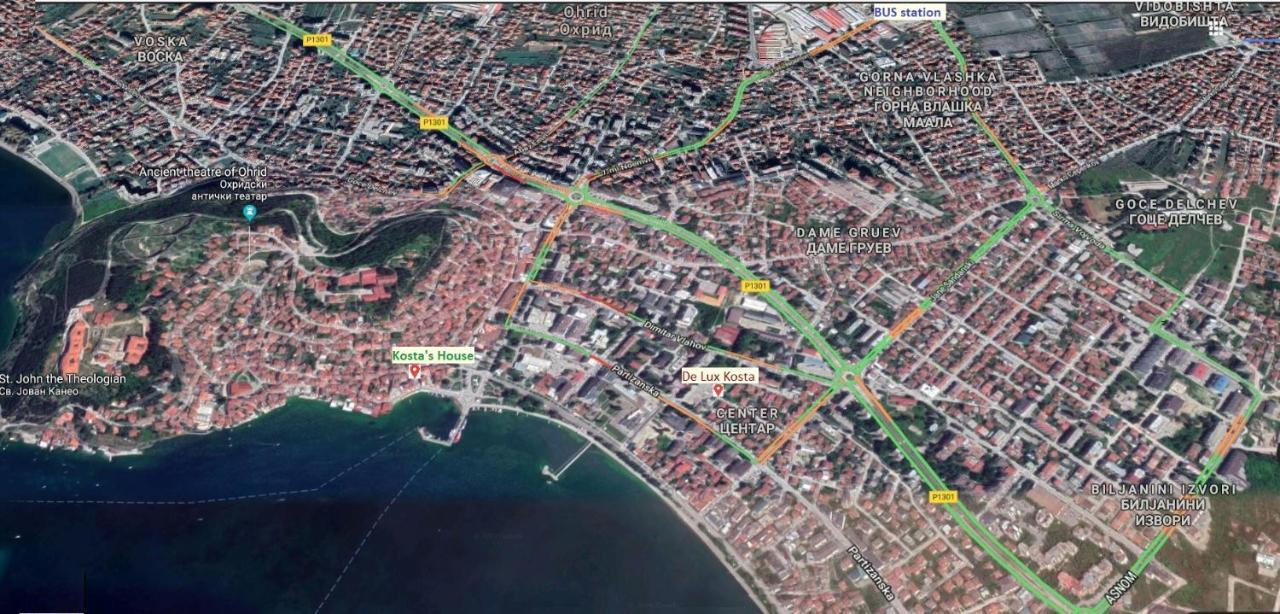 Vila Kosta City Center Port Ohrid Exterior foto